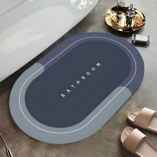 Super Absorbent Bath Floor Mat (Pack Of 1)